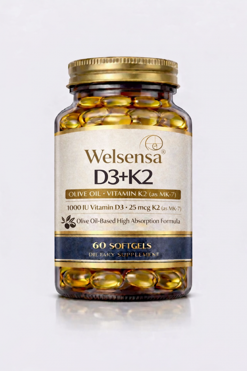 WELSENSA Vitamin D3 + K2 ürün görseli